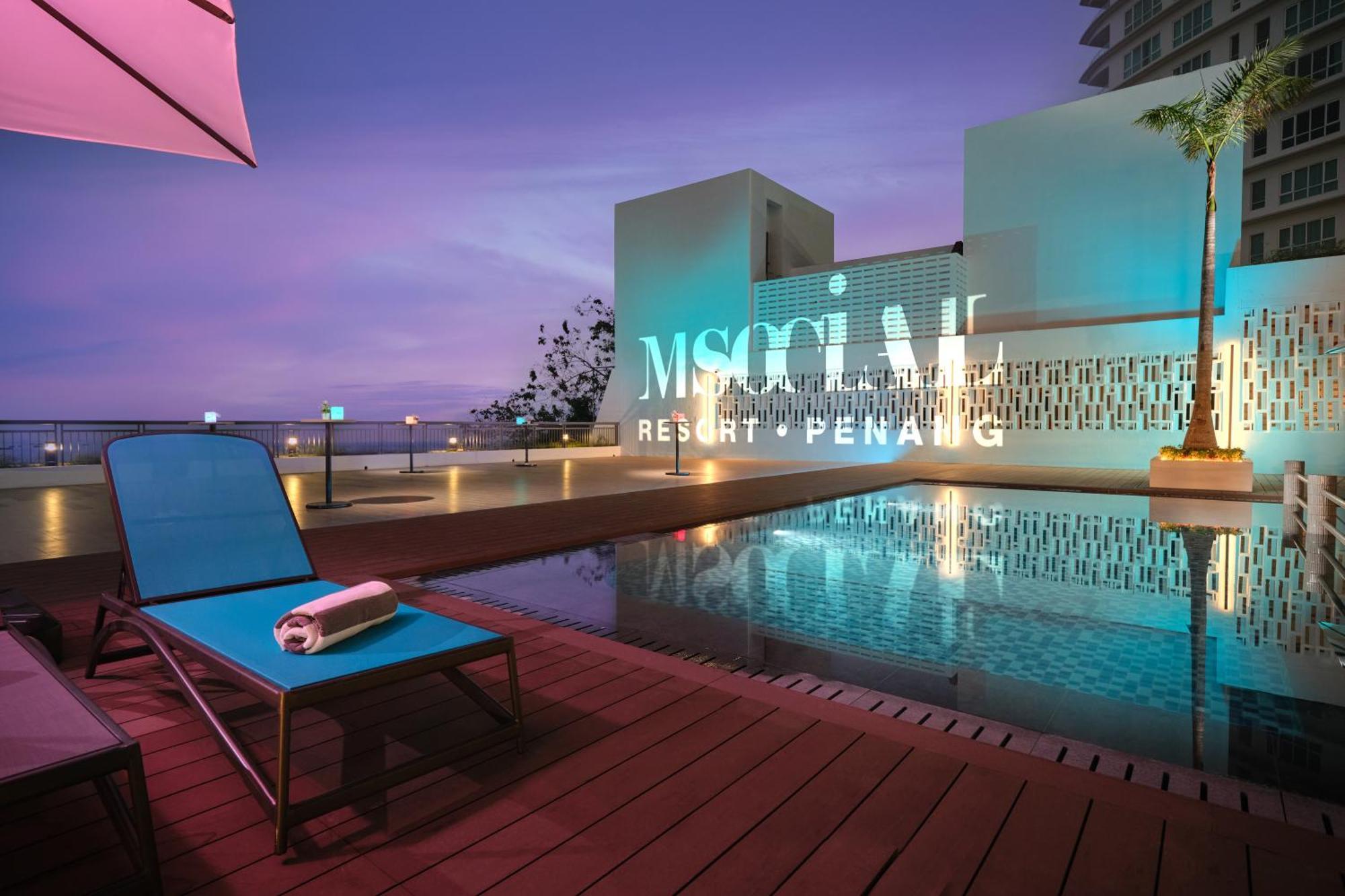 M Social Resort Penang Tanjung Bungah  Exterior foto